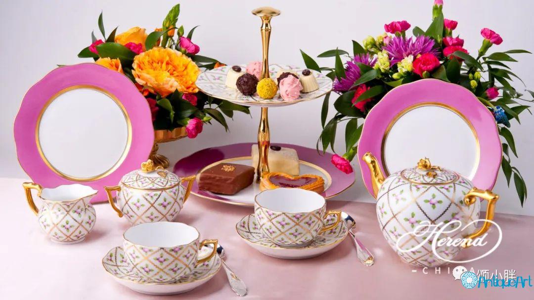 【欧瓷鉴珍】赫伦：赛弗尔玫瑰系列(Sevres-roses)